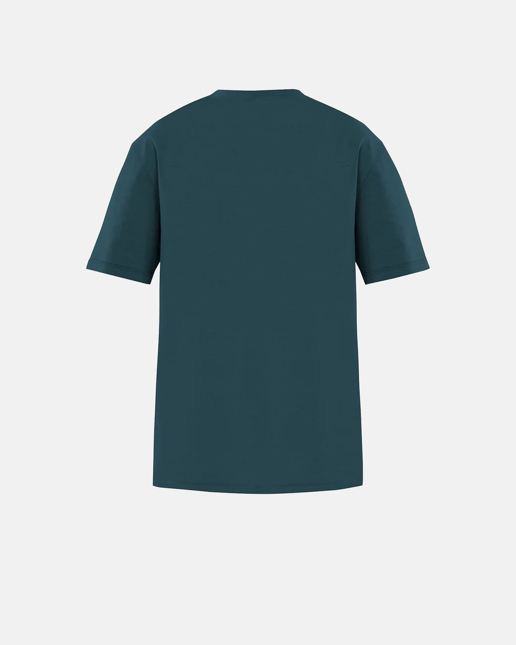 REMANENCE RELAX FIT CLING T‑SHIRT – VERDE MARINO