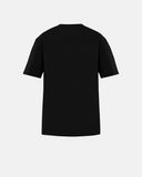 Remanence Relax Fit Cling T‑Shirt – Negro