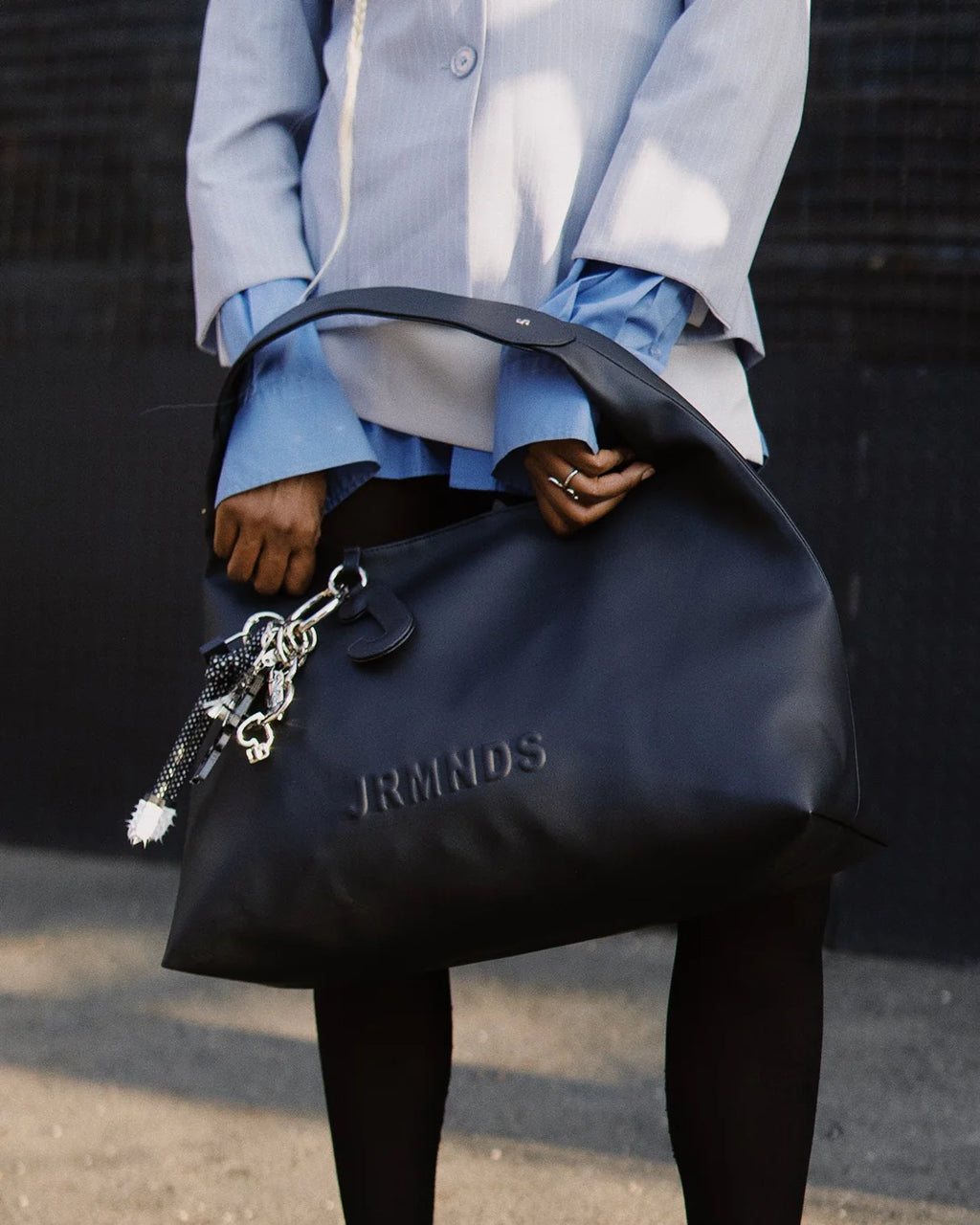 JORMANDS BLACK SHOULDER BAG