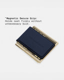 THE FRENCHIE CO - AirTag Money Clip Ultra Navy