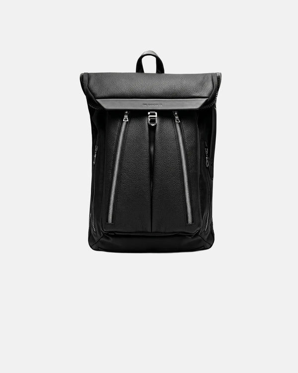 THE FRENCHIE CO - Titanium Work/Travel Speed Backpack Limited Edition - Titanium Black Suede