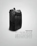 THE FRENCHIE CO - Anti-Theft Speed Backpack Full Leather - Black