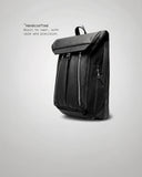 THE FRENCHIE CO - Work/Travel Speed Backpack Limited Edition - Titanium Black Suede