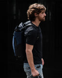 THE FRENCHIE CO - Anti-Theft Speed Backpack Full Leather - Black