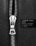 THE FRENCHIE CO - Work/Travel Speed Backpack Limited Edition - Titanium Black Suede