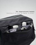 THE FRENCHIE CO - Anti-Theft Speed Backpack Full Leather - Black