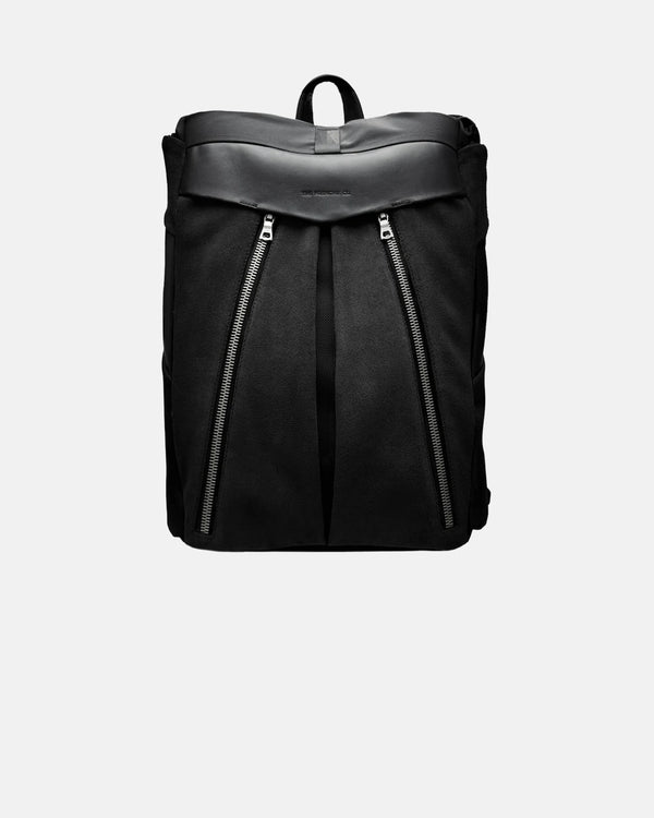 THE FRENCHIE CO - Anti-Theft Speed Backpack Limited Edition - Titanium Black Suede