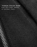 THE FRENCHIE CO - Anti-Theft Speed Backpack Limited Edition - Titanium Black Suede