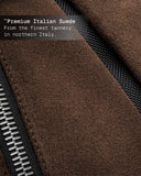 THE FRENCHIE CO - Anti-Theft Speed Backpack Limited Edition - Titanium Brown Suede