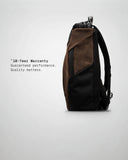 THE FRENCHIE CO - Anti-Theft Speed Backpack Limited Edition - Titanium Brown Suede