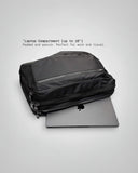 THE FRENCHIE CO - Anti-Theft Speed Backpack Limited Edition - Titanium Black Suede