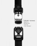 THE FRENCHIE CO - Titanium Anti-Theft Speed Backpack Limited Edition - Titanium Black Suede