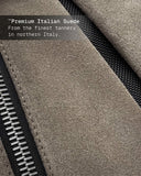 THE FRENCHIE CO - Anti-Theft Speed Backpack Limited Edition - Titanium Taupe Suede