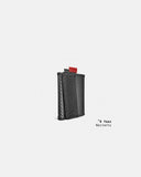 THE FRENCHIE CO - Carbon Speed Wallet Mini - Rouge-Noir