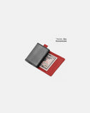 THE FRENCHIE CO - Carbon Speed Wallet Mini - Rouge-Noir