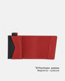 THE FRENCHIE CO - Carob Speed Wallet Rouge-Noir