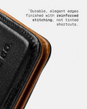 THE FRENCHIE CO - MagSafe Compatible Speed Wallet - Black-Tan