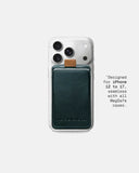 THE FRENCHIE CO - MagSafe Compatible Speed Wallet - Green-Tan