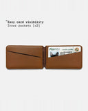 THE FRENCHIE CO - MagSafe Compatible Speed Wallet - Green-Tan