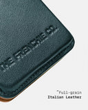 THE FRENCHIE CO - MagSafe Compatible Speed Wallet - Green-Tan