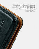 THE FRENCHIE CO - MagSafe Compatible Speed Wallet - Green-Tan