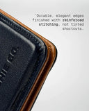 THE FRENCHIE CO - MagSafe Speed Wallet - Ultra Navy/Tan