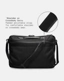 THE FRENCHIE CO - Speed Briefcase - Black Nylon