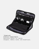 THE FRENCHIE CO - Speed Briefcase - Black Nylon