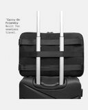THE FRENCHIE CO - Speed Briefcase - Black Nylon