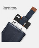 THE FRENCHIE CO - Speed Wallet Mini Ultra Navy-Tan
