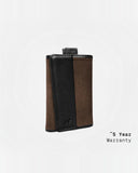 THE FRENCHIE CO - Suede Speed Wallet - Brown