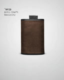 THE FRENCHIE CO - Suede Speed Wallet - Brown