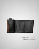 THE FRENCHIE CO - Suede Speed Wallet - Brown