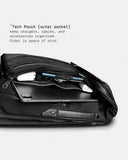 THE FRENCHIE CO - Work/Travel Speed Backpack Limited Edition Titanium Black Suede