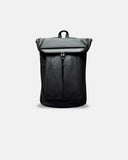 THE FRENCHIE CO - Work/Travel Speed Backpack Special Edition - Black Leather-Carbon Fiber