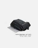 THE FRENCHIE CO - Speed Backpack Special Edition Black Leather Carbon Fiber