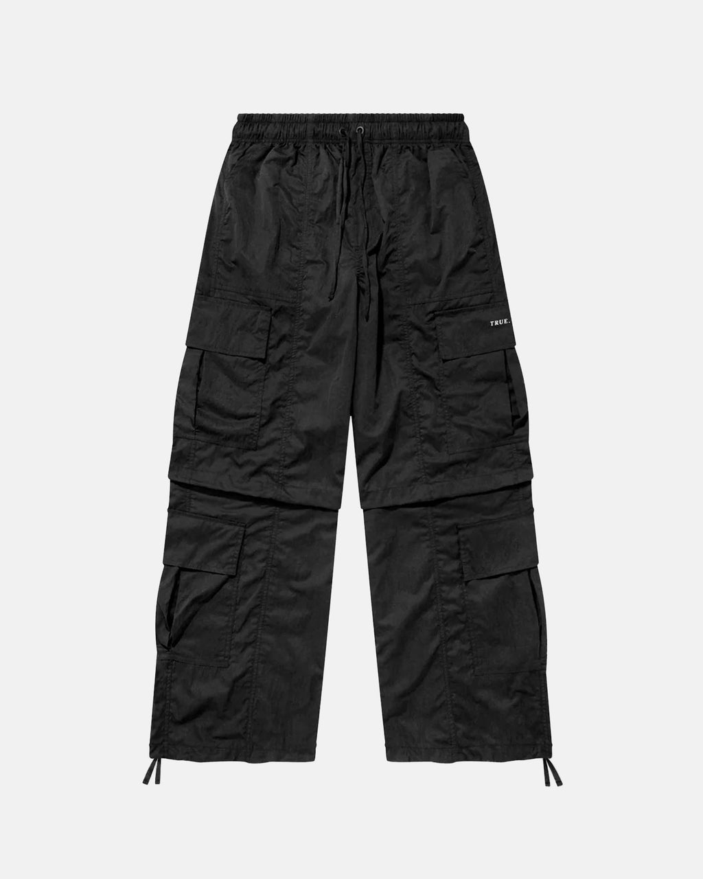 TRUE ACTIVE BAGGY CARGO PANTS - BLACK