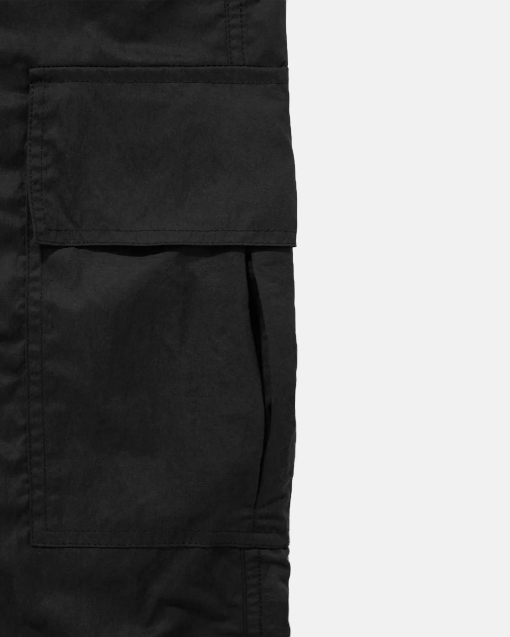 TRUE ACTIVE BAGGY CARGO PANTS - BLACK