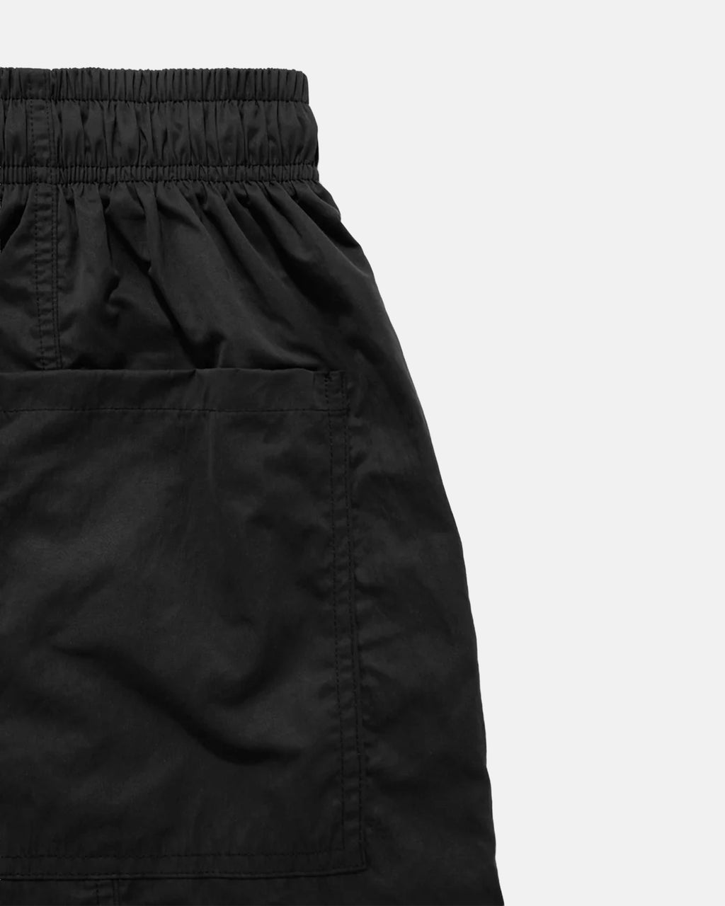 TRUE ACTIVE BAGGY CARGO PANTS - BLACK