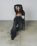 TRUE ACTIVE ELASTIC LS TOP - BLACK