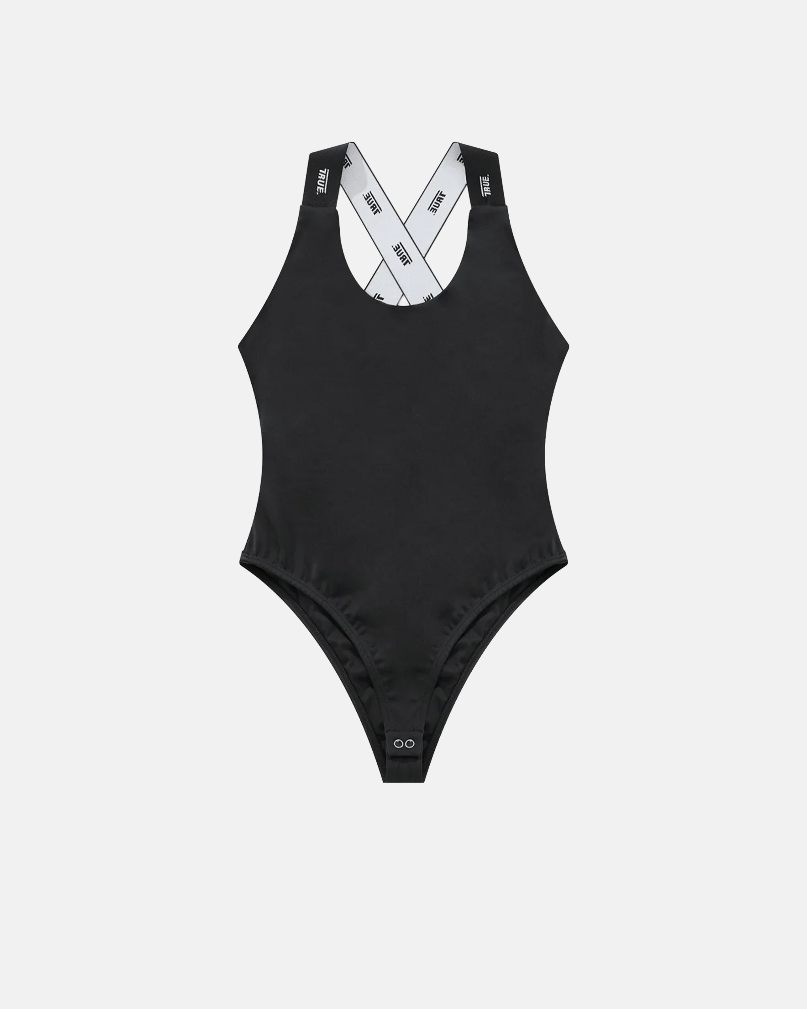 TRUE Elastic Bodysuit - Black