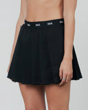 TRUE ACTIVE ELASTIC SKIRT BLACK