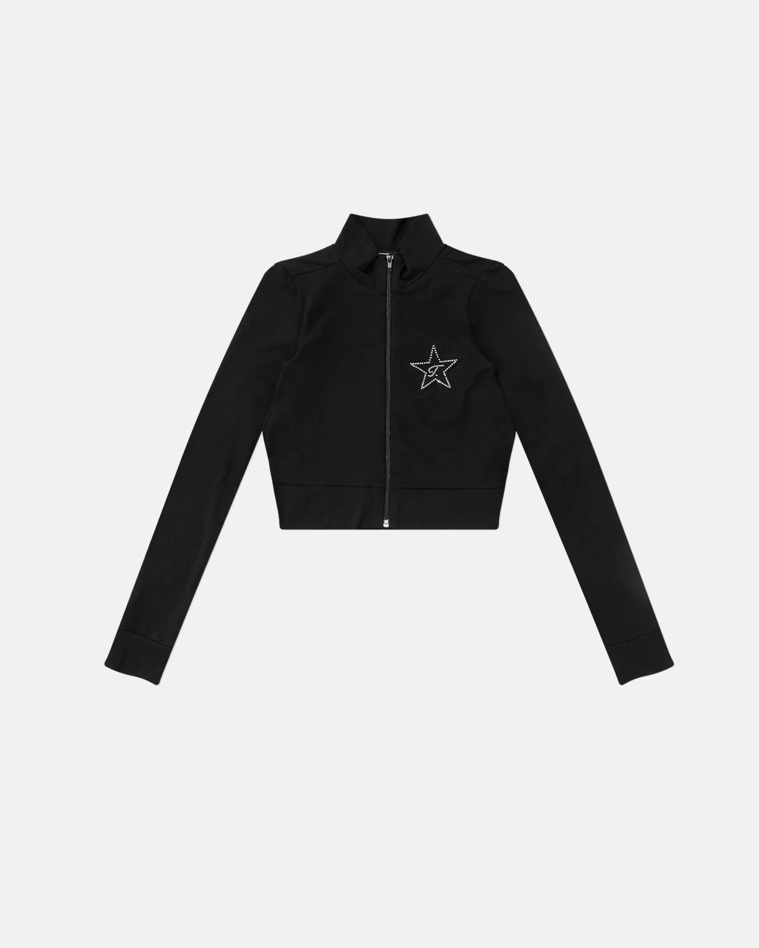 TRUE ACTIVE ZIP-UP JACKET - BLACK