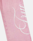 TRUE - Blush Mid Rise Pants - Pink