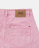 TRUE - Blush Mid Rise Pants - Pink