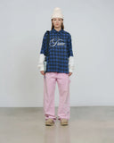 TRUE - Blush Mid Rise Pants - Pink