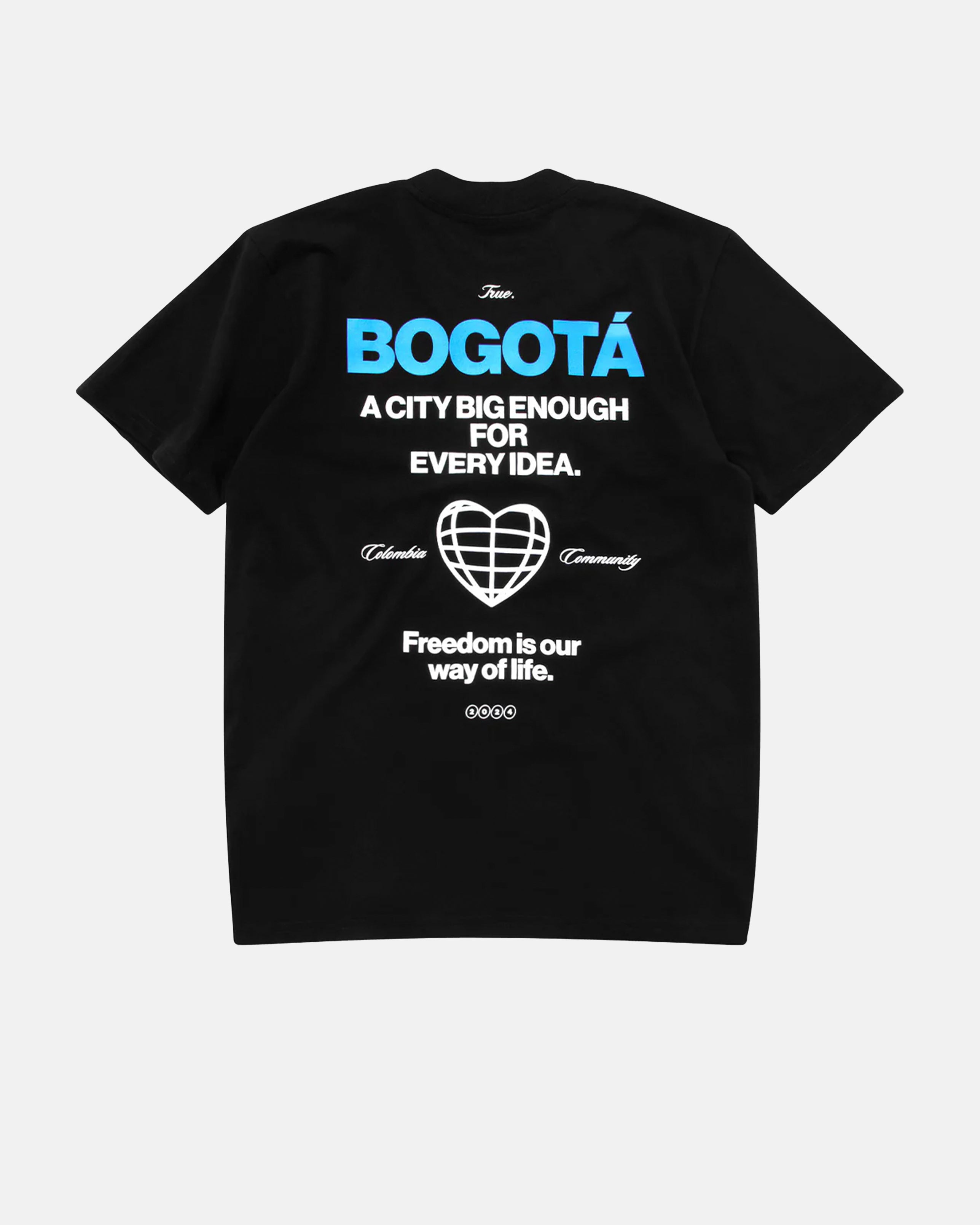 TRUE BOGOTÁ T-SHIRT - BLACK