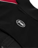 True racing open back ls bodysuit – Black