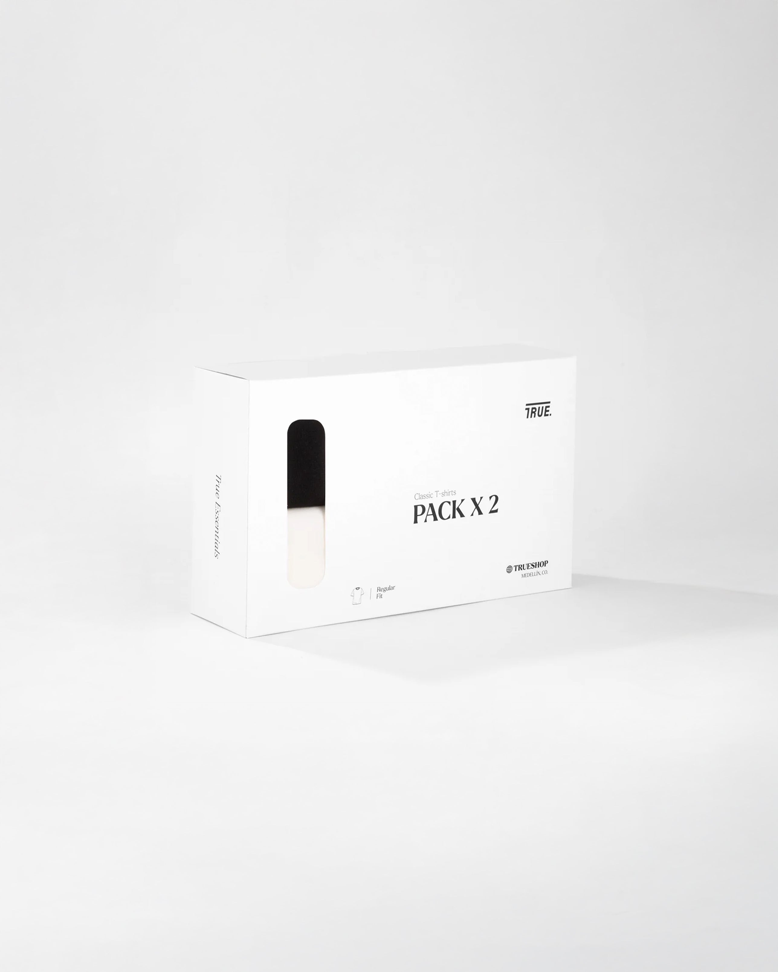 TRUE Camiseta Neutral Pack X 2