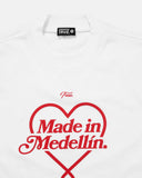 True Camiseta Oversized Medellín - Blanca